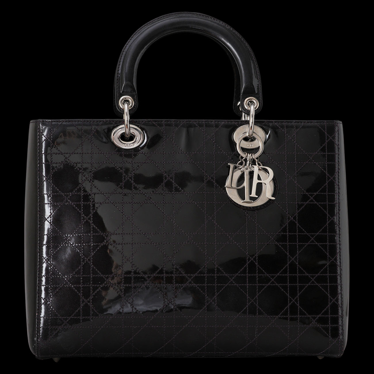 CHRISTIAN DIOR(USED)디올 페이던트 레이디백 라지